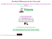 Tablet Screenshot of osterstadt.de
